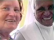 Swami Roberto’s mother with sister Nancy
